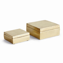 Load image into Gallery viewer, CRESSIDA LIDDED BOXES, SET OF 2