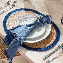 Load image into Gallery viewer, JUTE COIL OVAL PLACEMATS, SET OF 8