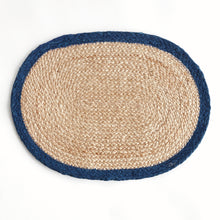 Load image into Gallery viewer, JUTE COIL OVAL PLACEMATS, SET OF 8
