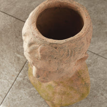 Load image into Gallery viewer, WEATHERED GARDEN MALE BUST PLANTER