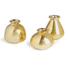 Load image into Gallery viewer, TINSLEY BUD VASES, SET OF 3