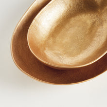 Load image into Gallery viewer, JANAE OVAL DECORATIVE BOWLS, SET OF 2