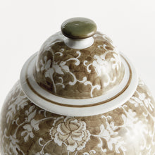 Load image into Gallery viewer, PROVINCE LOTUS LIDDED GINGER JAR