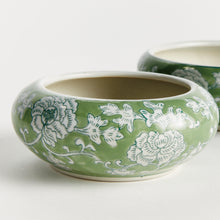 Load image into Gallery viewer, IMPERIAL LOTUS LOW POTS, SET OF 2