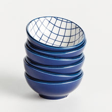 Load image into Gallery viewer, STRIA GRID DIP BOWLS, SET OF 6