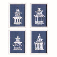 Load image into Gallery viewer, TRADITIONAL PAGODA STUDY, SET OF 4