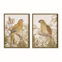 Load image into Gallery viewer, TROPICAL PARROT PRINTS, SET OF 2