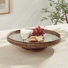 Load image into Gallery viewer, BURMA RATTAN SERVING STAND