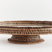 Load image into Gallery viewer, BURMA RATTAN SERVING STAND