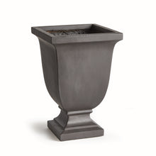Load image into Gallery viewer, FIBRECLAY BECKETT SQ FOOTED PLANTER SMALL