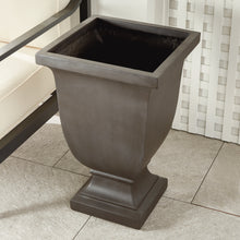 Load image into Gallery viewer, FIBRECLAY BECKETT SQ FOOTED PLANTER LARGE