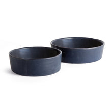 Load image into Gallery viewer, STUDIO DECORATIVE LOW BOWLS, SET OF 2