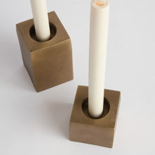 Load image into Gallery viewer, TRACE CANDLEHOLDERS, SET OF 2