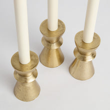 Load image into Gallery viewer, WELLS TAPER HOLDERS, SET OF 3