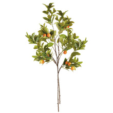 Load image into Gallery viewer, FAUX ORANGE BRANCHES 43", SET OF 2