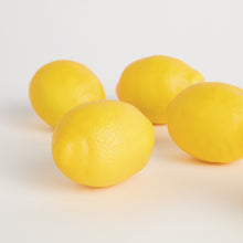 Load image into Gallery viewer, FAUX LEMONS 4", SET OF 6