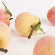 Load image into Gallery viewer, FAUX PEACHES 4", SET OF 6