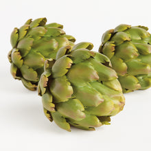 Load image into Gallery viewer, FAUX ARTICHOKES 5.5", SET OF 3