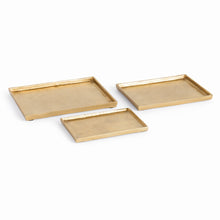 Load image into Gallery viewer, BRETT RECTANGULAR DECORATIVE TRAYS, SET OF 3
