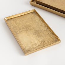 Load image into Gallery viewer, BRETT RECTANGULAR DECORATIVE TRAYS, SET OF 3