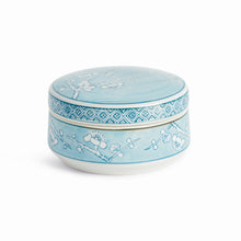 Load image into Gallery viewer, MONARCH EMPRESS ROUND LIDDED CATCHALL BOX SMALL