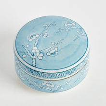 Load image into Gallery viewer, MONARCH EMPRESS ROUND LIDDED CATCHALL BOX SMALL