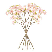 Load image into Gallery viewer, DOUBLE CHERRY BLOSSOM STEMS 28", SET OF 6