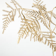 Load image into Gallery viewer, GILDED FERN STEMS 36" ST/4