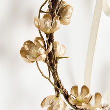Load image into Gallery viewer, GILDED CHERRY BLOSSOM WREATHS ST/2