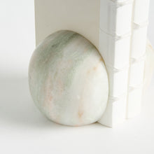 Load image into Gallery viewer, JOCELYN MARBLE BOOKENDS ST/2