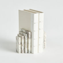 Load image into Gallery viewer, JAQUELINE MARBLE BOOKENDS ST/2