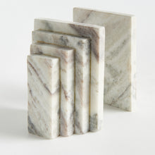Load image into Gallery viewer, JAQUELINE MARBLE BOOKENDS ST/2