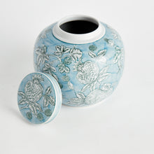 Load image into Gallery viewer, POMEGRANATE SKETCH LIDDED JAR