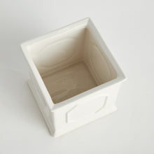 Load image into Gallery viewer, LETTIE SQUARE CACHEPOT SMALL