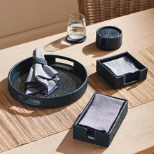 Load image into Gallery viewer, BURMA RATTAN ROUND SERVING TRAY