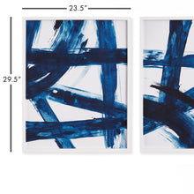 Load image into Gallery viewer, Indigo Abstracts, Set of 2