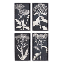 Load image into Gallery viewer, MONOCHROME QUEEN ANNE'S LACE PRINTS, SET OF 4