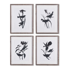 Load image into Gallery viewer, BIRD SILHOUETTE PRINTS, SET OF 4