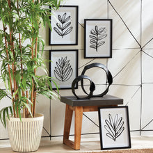Load image into Gallery viewer, SKETCHED LEAF PRINTS, SET OF 4