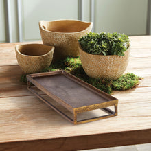 Load image into Gallery viewer, CABOT RAISED RECTANGULAR TRAY