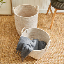 Load image into Gallery viewer, BURMA RATTAN ORCHARD BASKETS, SET OF 2