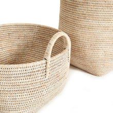Load image into Gallery viewer, BURMA RATTAN ORCHARD BASKETS, SET OF 2