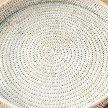 Load image into Gallery viewer, BURMA RATTAN ROUND SERVING TRAY