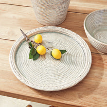 Load image into Gallery viewer, BURMA RATTAN SERVING PLATTER
