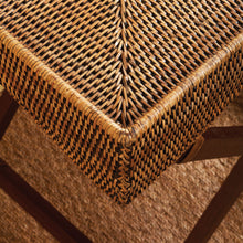 Load image into Gallery viewer, BURMA RATTAN BUTLER TRAY TABLE