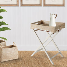Load image into Gallery viewer, BURMA RATTAN BUTLER TRAY TABLE