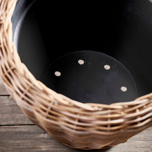 Load image into Gallery viewer, Woven Dry Basket Planter 26.75"