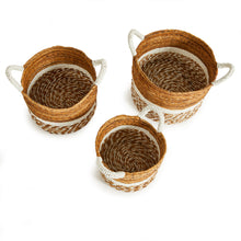 Load image into Gallery viewer, Key Largo Round Baskets, Set of 3
