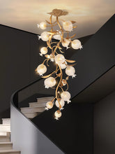 Load image into Gallery viewer, Pomegranate Brass Ceiling Lamp