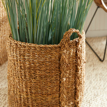 Load image into Gallery viewer, SEAGRASS ROUND BASKETS LARGE, SET OF 3